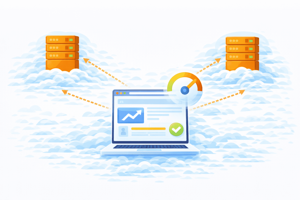 Choosing a hosting plan with web hosting security and fast server performance