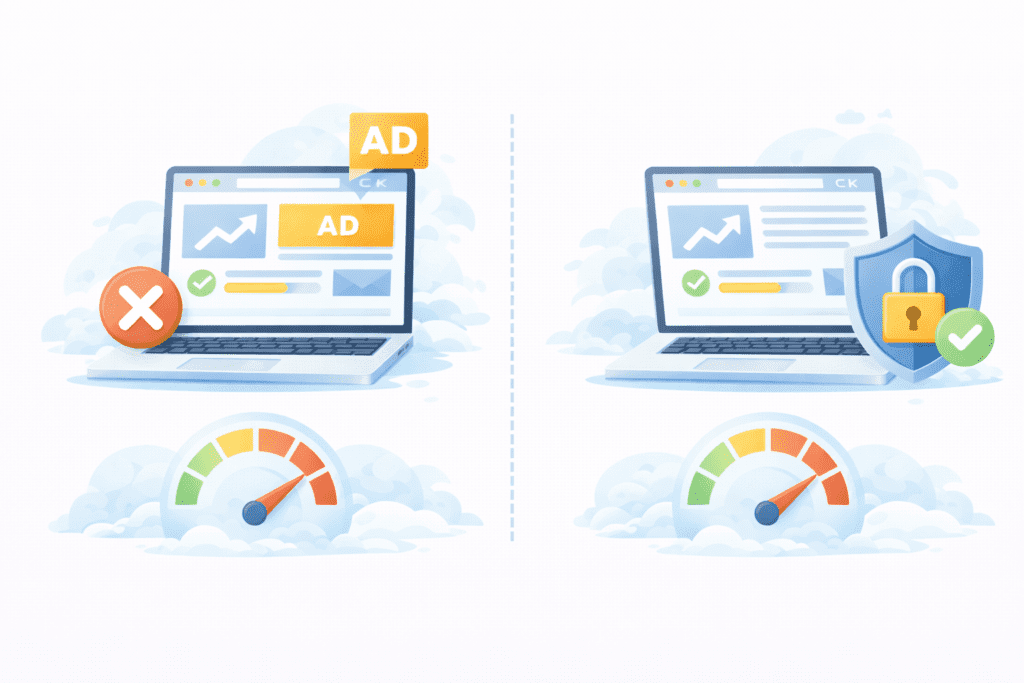Free hosting vs Paid hosting performance comparison