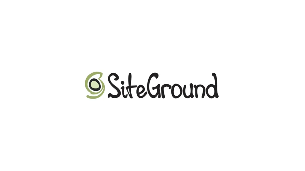 SiteGround logo showing a popular WordPress hosting provider