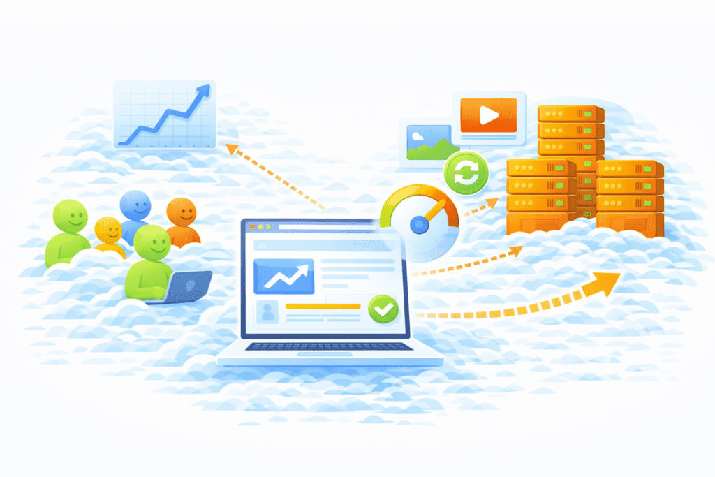 Upgrading hosting plan for better web hosting security and website growth