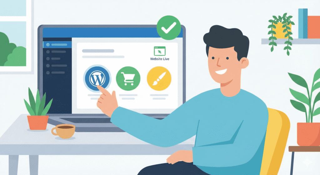 Website running smoothly after choosing the right hosting plan