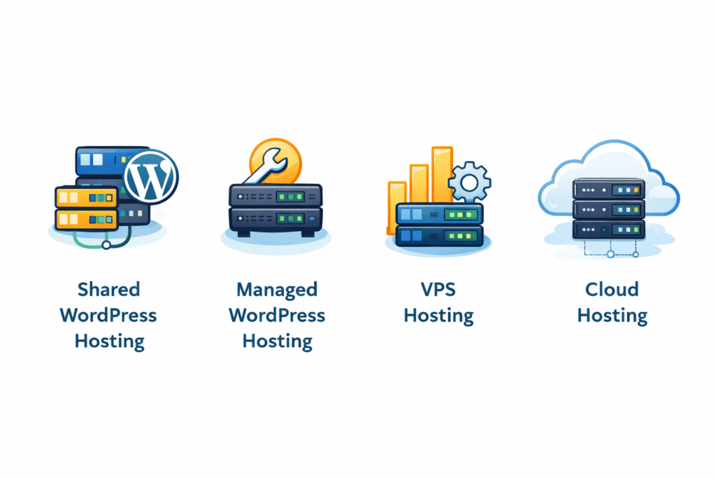 Comparison between unmanaged and managed WordPress hosting services