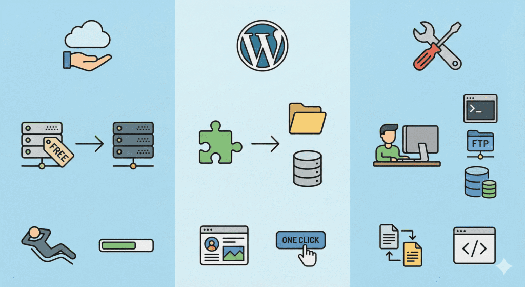 Secure website data transfer to cloud and local storage