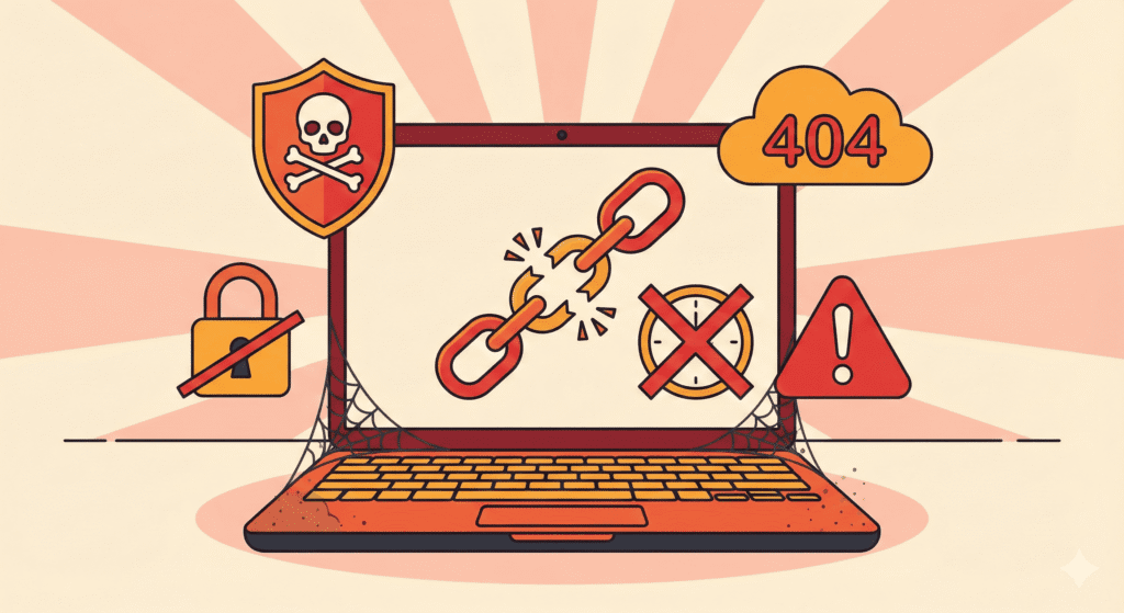 Bought a domain but website not working due to missing setup