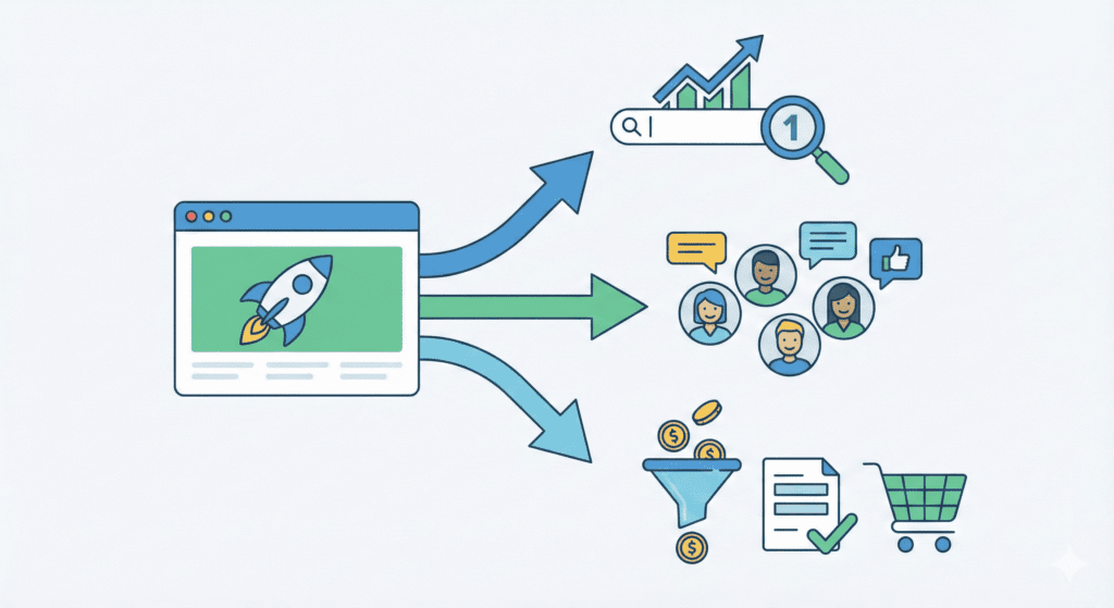Web host impact website performance and site growth