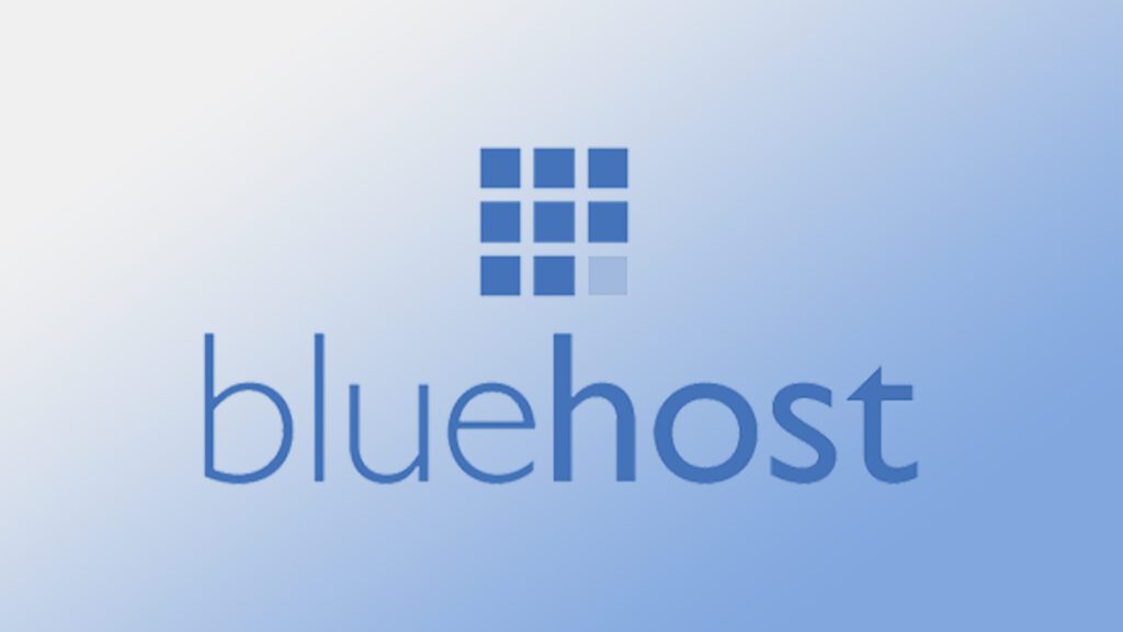 Bluehost web hosting logo for a 2026 hosting comparison