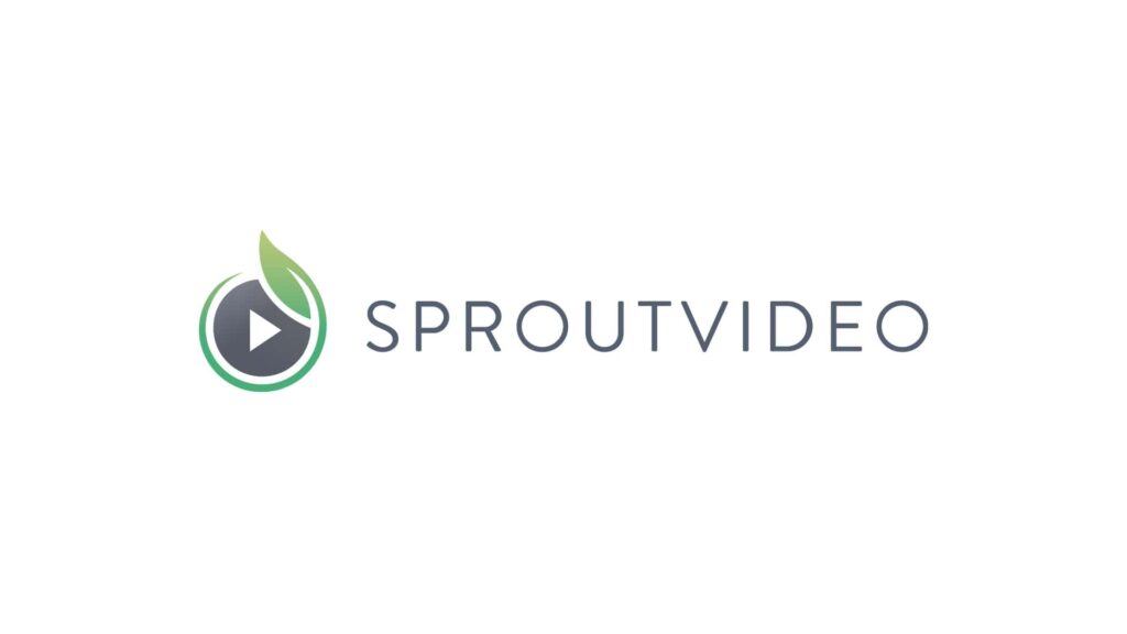 SproutVideo logo used in video web hosting services comparison