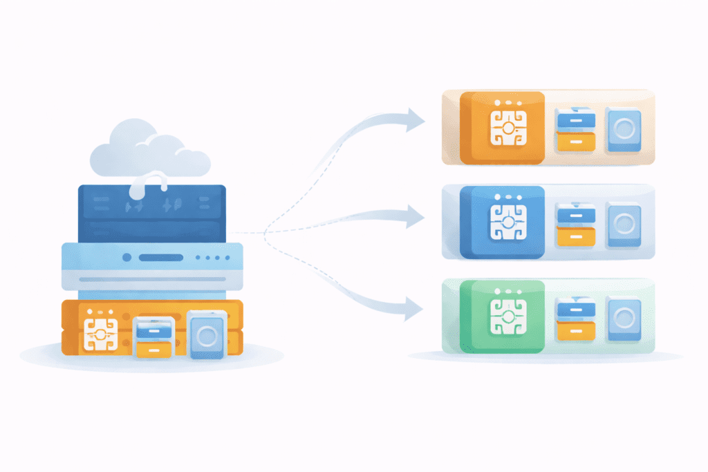 server configuration options for different VPS hosting environments