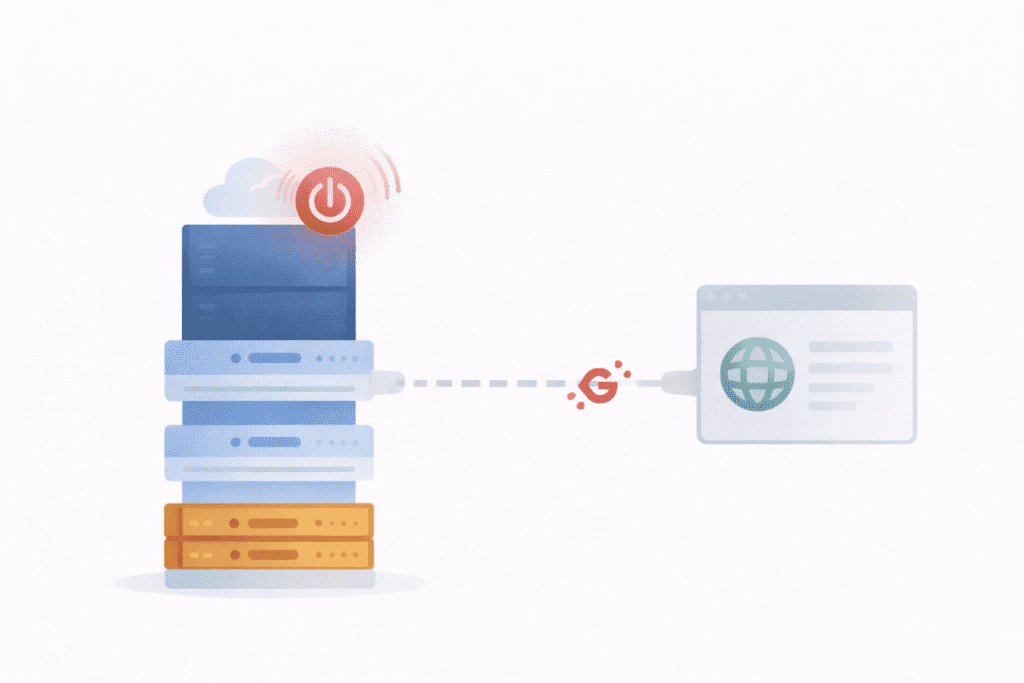 fast loading website compared with slow loading website experience