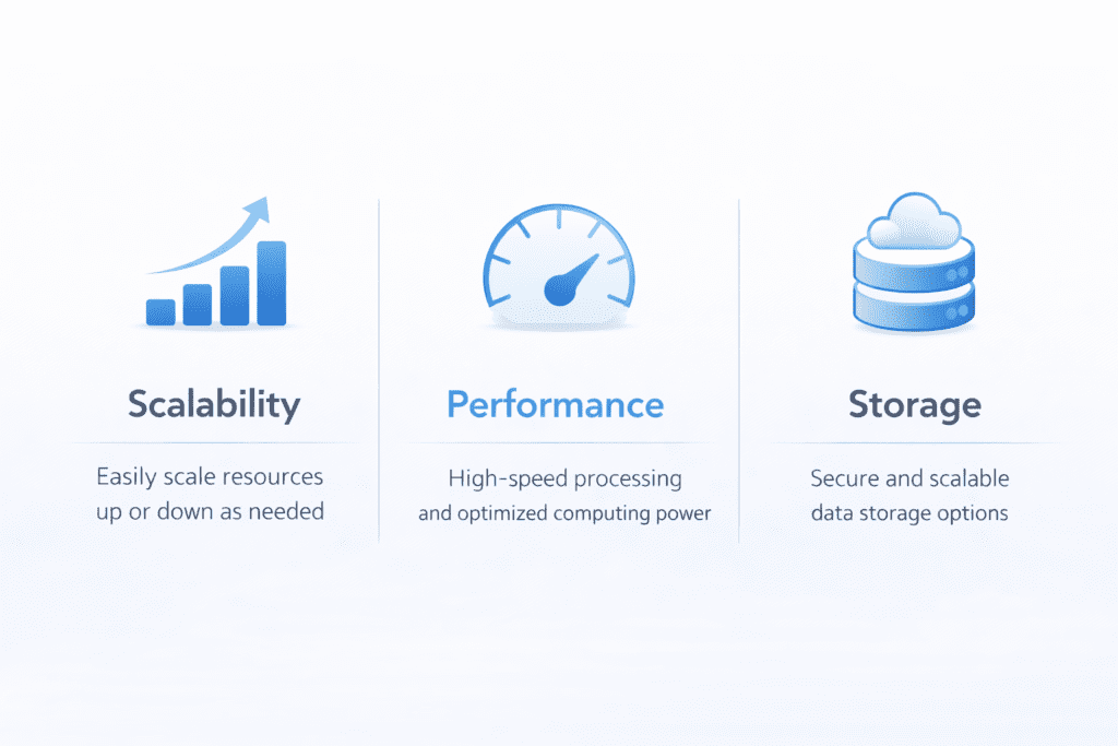 hosting scalability performance storage benefits scalable hosting infrastructure features