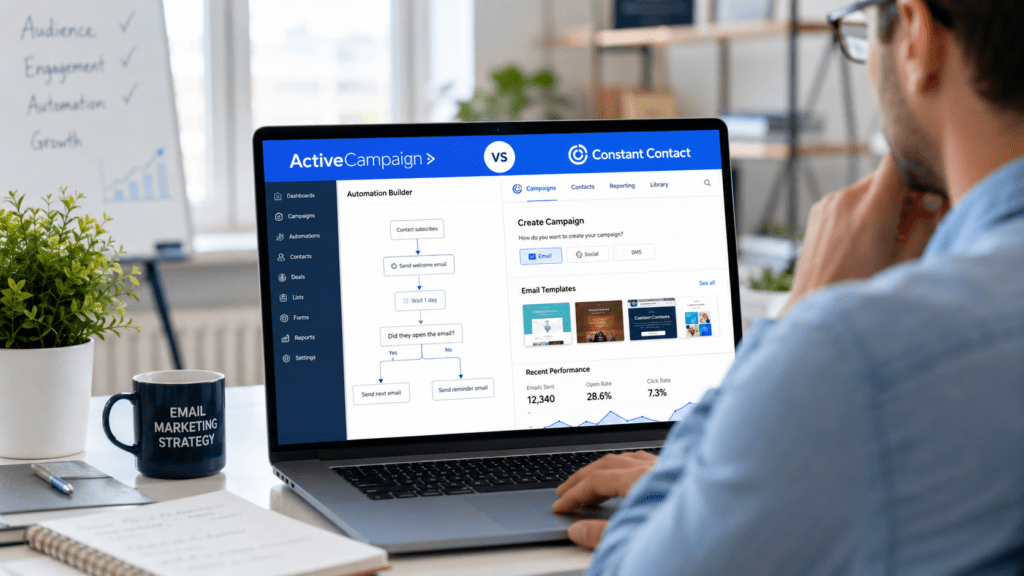 Activecampaign Vs Constant Contact comparison hero image