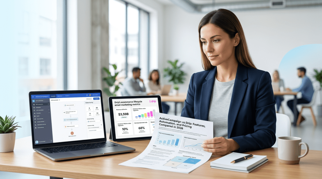 Activecampaign Vs Drip final verdict in an editor workspace